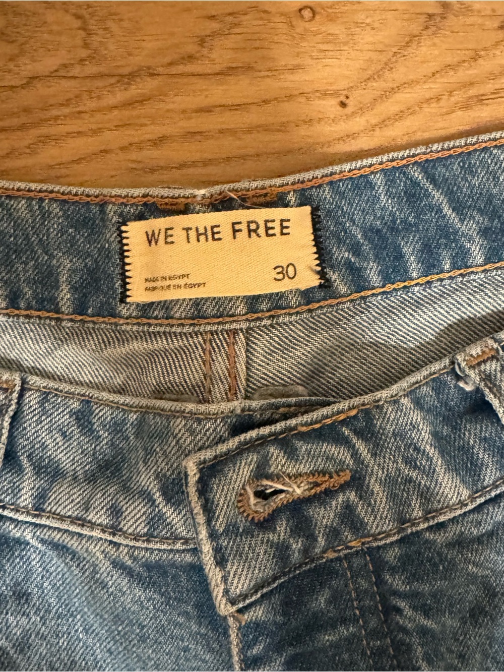 Free People Barrel Jeans - Picture 2 of 4
